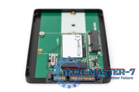 Adapter na dysk SATA/HDD 2,5" M.2 /mSATA SATA 3,6 Gbit/s, zapis do 520 MB/s Aluminiowa Adapter na dysk SATA/HDD 2,5" M.2 /mSATA SATA 3,6 Gbit/s, zapis do 520 MB/s Aluminiowa