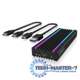 IB-1824ML-C31 Obudowa M.2 NVMe z oświetleniem RGB