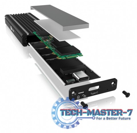 IB-1824ML-C31 Obudowa M.2 NVMe z oświetleniem RGB IB-1824ML-C31 Obudowa M.2 NVMe z oświetleniem RGB