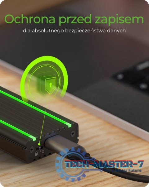 IB-1824ML-C31 Obudowa M.2 NVMe z oświetleniem RGB IB-1824ML-C31 Obudowa M.2 NVMe z oświetleniem RGB