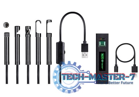 Kamera endoskopowa HardWire 5M 8MM LED WIFI Kamera endoskopowa HardWire 5M 8MM LED WIFI