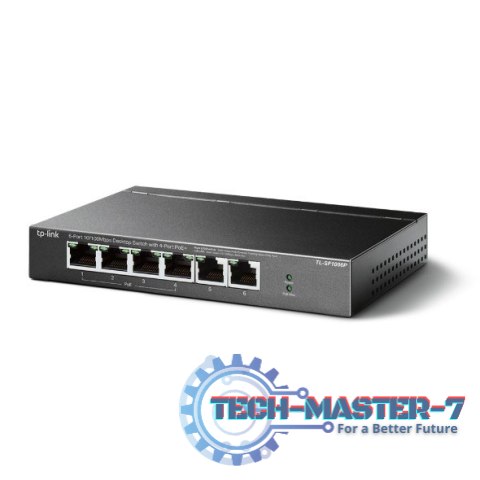 Przełącznik SF1006P 6xFE (4xPoE+) Przełącznik SF1006P 6xFE (4xPoE+)