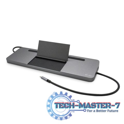 Stacja dokująca USB-C Metal Ergonomic 4K 3x Display Docking Station Power Delivery 85 W