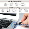 Bezprzewodowy mini adapter Wi-Fi | BT 4.0 USB | standard N