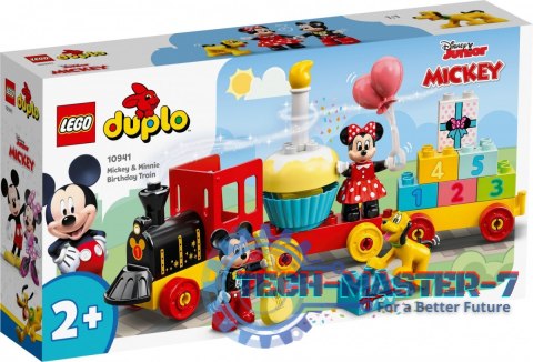 Klocki DUPLO Disney 10941 Urodzinowy pociąg myszek