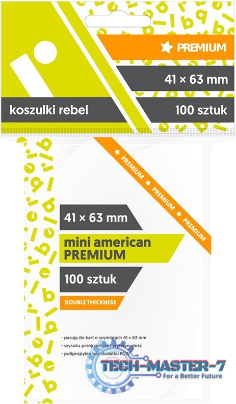 Koszulki 41x63mm Mini American Premium 100