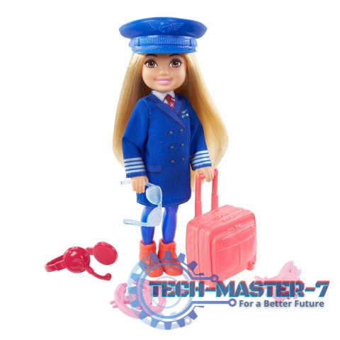 Lalka Barbie Chelsea Kariera Lalka Pilotka