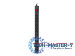 Listwa zasilająca 5m multi M12 czarna M12/50/CZ