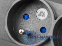 Listwa zasilająca 5m multi M12 czarna M12/50/CZ