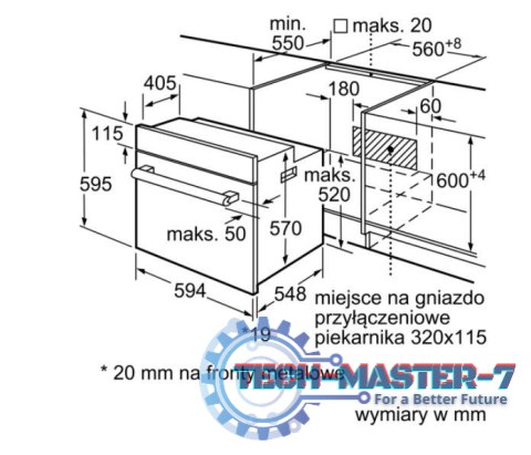 Piekarnik HBF114BS1 Piekarnik HBF114BS1