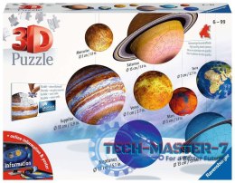 Puzzle 522 elementy 3D Układ Planetarny