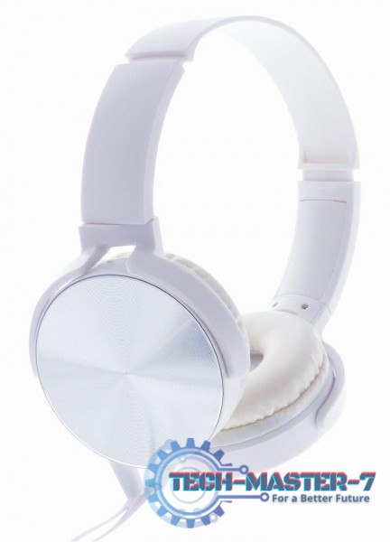 Słuchawki stereo z mikrofonem Montana Białe