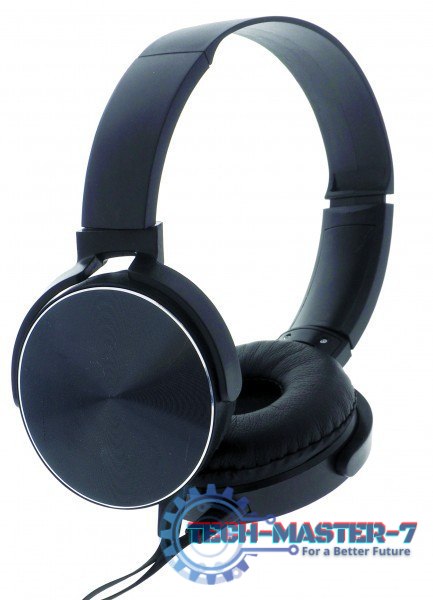 Słuchawki stereo z mikrofonem Montana Czarne