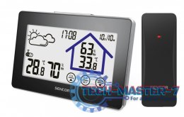 Stacja pogody SWS 2999 Dotykowy wyświetlacz LCD