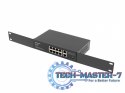 Swich 8X100MB POE+/2X 1GB rack RSFE-8P-2GE-120