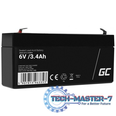 Akumulator AGM VRLA 6V 3.4Ah