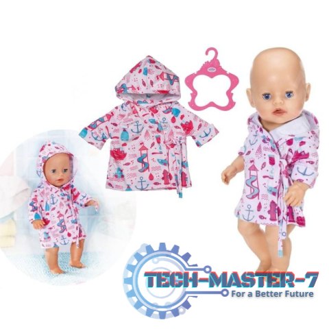 Baby Born Szlafrok kąpielowy Baby Born Szlafrok kąpielowy