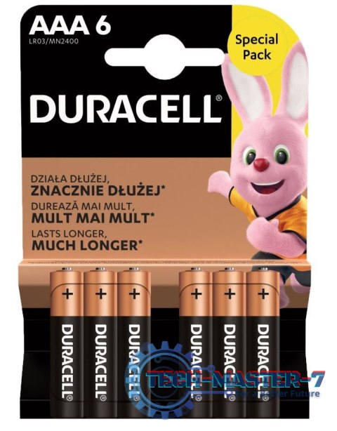 Bateria AAA/LR3 blister 6 sztuk