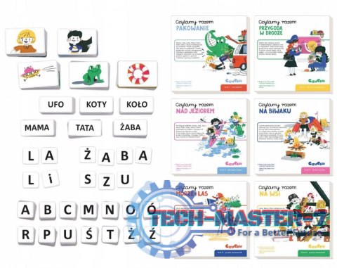 Czytamy razem - Zestaw do nauki czytania Czytamy razem - Zestaw do nauki czytania