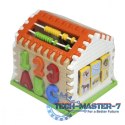 Domek edukacyjny sorter 21 elementów