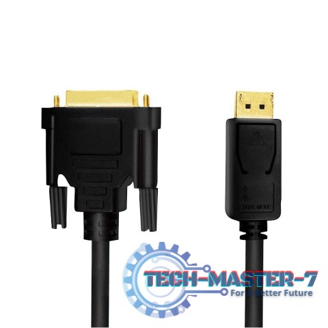 Kabel DisplayPort 1.2 do DVI 2m Czarny