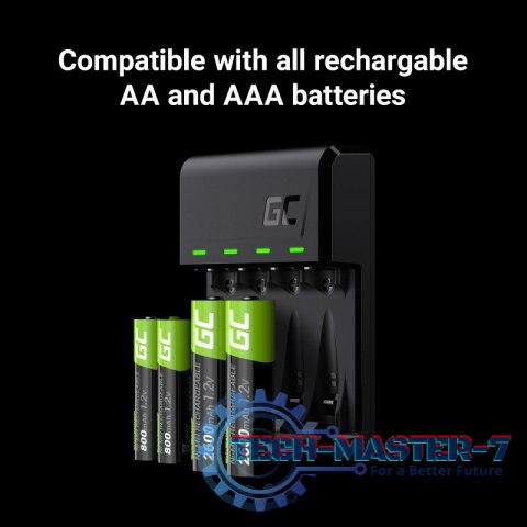 Ładowarka VitalCharger + 4x akumulatory AAA 800mAh Ładowarka VitalCharger + 4x akumulatory AAA 800mAh