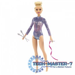 Lalka Barbie Kariera Gimnastyczka blondynka