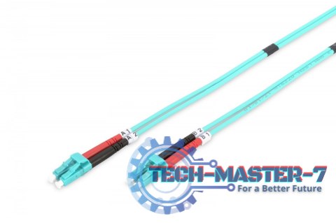 Patch cord światłowodowy FO LC-LC MM 50/125 OM3 duplex LSOH 5m