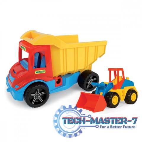Pojazdy Multi truck z koparką