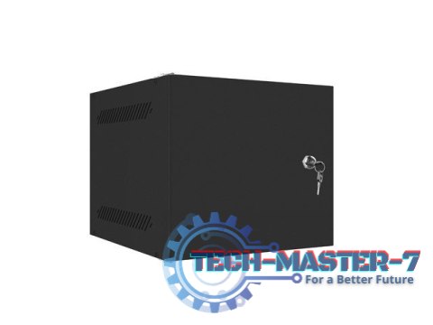 Szafa wisząca 10 6U 280x310 czarna WF10-2306-00B