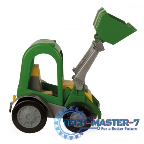 Traktor-ładowarka z przyczepą na konia Traktor-ładowarka z przyczepą na konia