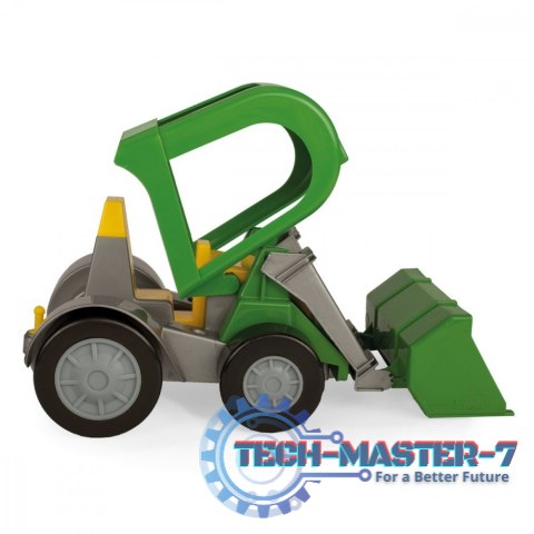 Traktor-ładowarka z przyczepą na konia Traktor-ładowarka z przyczepą na konia