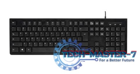 Klawiatura przewodowa KC-200 Czarna