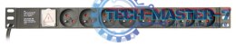 Listwa zasilająca rack (PDU), 8 gniazd FR, 1U, 10A, wtyk C14 3m