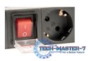 Listwa zasilająca rack (PDU), 8 gniazd typ Schuko, 1U, 16A, wtyk Schuko 3m