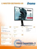 Monitor 27 cali GB2766HSU-B1 VA,165HZ,1500R,1MS,DP,HDMIx2,USB,FreeSyn