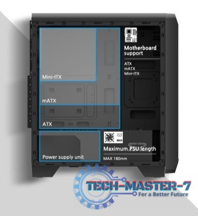 Obudowa S2 ATX Mid Tower PC Case 120mm fan Obudowa S2 ATX Mid Tower PC Case 120mm fan