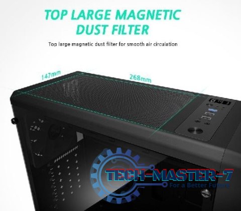Obudowa S2 TG ATX Mid Tower PC Case TG fan x3 Obudowa S2 TG ATX Mid Tower PC Case TG fan x3