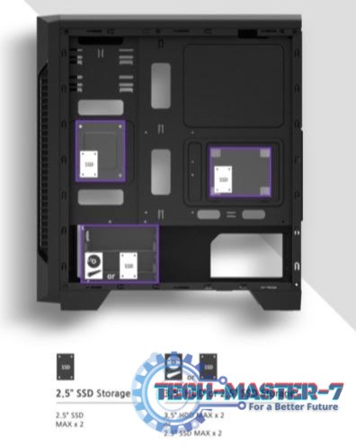 Obudowa S3 ATX Mid Tower PC Case 120mm fan Obudowa S3 ATX Mid Tower PC Case 120mm fan