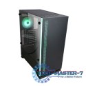 Obudowa S5 Black ATX Mid Tower PC Case RGB fan TG