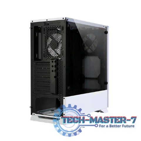 Obudowa S5 WHITE ATX Mid Tower PC Case RGB fan TG Obudowa S5 WHITE ATX Mid Tower PC Case RGB fan TG