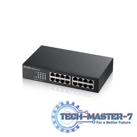 Przełącznik niezarządzalny GS1100-16-EU0103F 16x Gigabit Unmanaged Switch GS1100-16-EU0103F Przełącznik niezarządzalny GS1100-16-EU0103F 16x Gigabit Unmanaged Switch GS1100-16-EU0103F