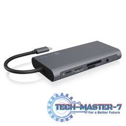 Stacja dokująca IB-DK4040-CPD TYPE-C z dwoma interfejsami wideo
