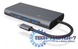 Stacja dokująca IB-DK4040-CPD TYPE-C z dwoma interfejsami wideo