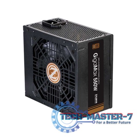 Zasilacz GigaMax 550W 80+ BRONZE EU ZM550-GVII