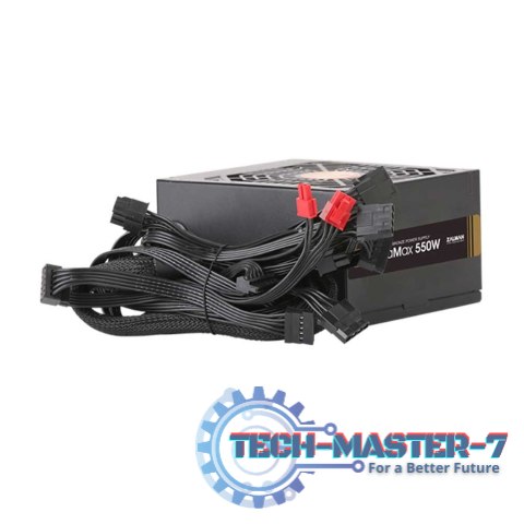 Zasilacz GigaMax 550W 80+ BRONZE EU ZM550-GVII Zasilacz GigaMax 550W 80+ BRONZE EU ZM550-GVII