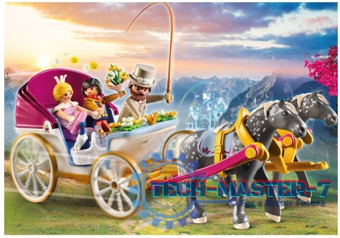 Zestaw z figurkami Princess 70449 Romantyczna bryczka Zestaw z figurkami Princess 70449 Romantyczna bryczka
