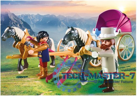Zestaw z figurkami Princess 70449 Romantyczna bryczka Zestaw z figurkami Princess 70449 Romantyczna bryczka