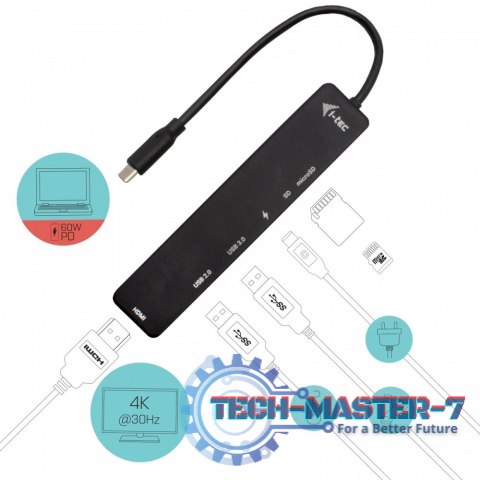 !i-tec USB-C Travel Easy Dock 4K HDMI + Power Delivery 60 W !i-tec USB-C Travel Easy Dock 4K HDMI + Power Delivery 60 W