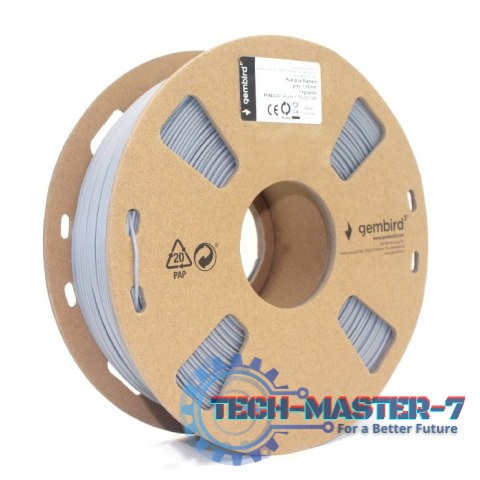 Filament drukarki 3D PLA PLUS/1.75mm/szary Filament drukarki 3D PLA PLUS/1.75mm/szary
